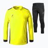 Zestaw Reusch Match strój bramkarski spodnie i bluza Set Junior, Kolor: żółty, Rozmiar: M