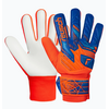 REUSCH rękawice bramkarskie Attrakt Starter Solid Junior, Kolor: pomarańczowy, Rozmiar: 6,5