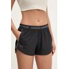 UNDER ARMOUR spodenki treningowe damskie Tech Play Up czarne, Kolor: czarny, Rozmiar: L