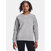 UNDER ARMOUR bluza damska dresowa  Rival Fleece Crew szara, Kolor: szary, Rozmiar: L