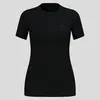 Koszulka z krótkim rękawem damska ODLO Merino 160 BL Top Crew Neck S/S czarna