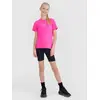 4F krótkie legginsy dziecięce sportowe 4FJWSS25TFSTF041 czarne, Kolor: czarny, Rozmiar: 158/164