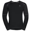 ODLO Koszulka męska BL TOP crew neck l/s ACTIVE X-WARM ECO czarna, Kolor: czarny, Rozmiar: M