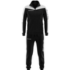 GIVOVA dres męski komplet spodnie i bluza TR036 czarny, Kolor: czarny, Rozmiar: S