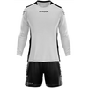 GIVOVA komplet bramkarski koszulka i spodenki z ochraniaczami KITP009 szary