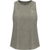Koszulka damska bez rękawów Odlo ZEROWEIGHT ENGINEERED CHILLTEC Tank crew neck, Kolor: szary, Waga: 0.2, Rozmiar: S