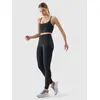 4F legginsy sportowe damskie z wysokim stanem 4FRSS25TFTIF306 czarne, Kolor: czarny, Rozmiar: XS