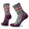 SMARTWOOL skarpetki turystyczne za kostkę W'S Hike Light fioletowe