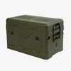 NILS CAMP skrzynia turystyczna kempingowa przechowywania 50L NCB4003 zielona, Kolor: zielony, Rozmiar: 50l