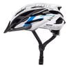 Meteor Kask rowerowy Gruver czarno-zielony, Kolor: biały, Rozmiar: 52-56
