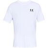 UNDER ARMOUR t-shirt męski koszulka treningowa SPORTSTYLE LEFT CHEST biała, Kolor: biały, Rozmiar: XXL