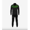 GIVOVA dres sportowy męski komplet bluza i spodnie Triacetato czarny/zielony