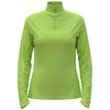 ODLO Bluza techniczna damska Mid layer ESSENTIAL 1/2 ZIP zielona, Kolor: zielony, Rozmiar: M