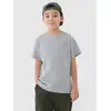 4F koszulka bawełniana t-shirt dla chłopca 4FJWMM00TTSHM2330 szara, Kolor: szary, Rozmiar: 158