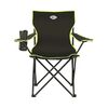 NILS CAMP krzesło turystyczne wędkarskie składane z oparciem NC3044, Kolor: czarny, Waga: 0,5