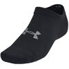UNDER ARMOUR zestaw skarpetek stopek 6 par Essential No Show czarne, Kolor: czarny, Rozmiar: M
