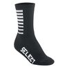 SELECT skarpety piłkarskie treningowe getry Striped czarne, Kolor: czarny, Waga: 0.075, Rozmiar: 46-48