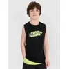 4F koszulka dziecięca bezrękawnik dla chłopca 4FJWSS25TSLEM164 czarna, Kolor: czarny, Rozmiar: 134