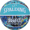 SPALDING piłka do koszykówki GRAFFITI niebieska, Kolor: granatowy, Rozmiar: 7