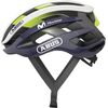 ABUS kask rowerowy z wentylacją AirBreaker Movistar Team, Kolor: granatowy, Rozmiar: 59-61