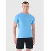 4F koszulka męska t-shirt treningowa 4FWSS25TFTSM1344 niebieska, Kolor: niebieski, Rozmiar: L