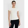 4F koszulka damska t-shirt do ćwiczeń 4FWSS25TFTSF1270 biały, Kolor: biały, Rozmiar: M/L