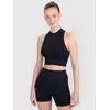 4F top koszulka damska na ramiączkach 4FRSS25TFSLF721 czarna, Kolor: czarny, Rozmiar: M/L
