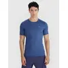 4F koszulka do biegania t-shirt męski 4FWSS25TFTSM1263 granatowy, Kolor: granatowy, Rozmiar: S
