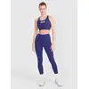 4F legginsy sportowe damskie do ćwiczeń 4FWSS25TFTIF304 granatowe, Kolor: granatowy, Rozmiar: S