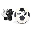 ZESTAW piłka nożna ADIDAS + rękawice bramkarskie REUSCH 2w1