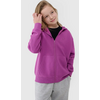 4F bluza rozpinana dla dziewczynki 4FJWSS25TSWSF1853 fioletowa, Kolor: fioletowy, Rozmiar: 164