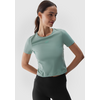 4F koszulka treningowa damska t-shirt 4FWAW24TFTSF1064 zielona, Kolor: zielony, Rozmiar: S