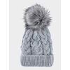 4F czapka zimowa dziecięca z pomponem 4FJWAW24ACAPF421 niebieska, Kolor: niebieski, Rozmiar: one size