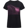 Viking T-shirt damski Morain Lady Bamboo czarny, Kolor: czarny, Rozmiar: M