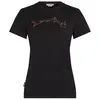Icebreaker koszulka damska Merino 150 Tech Lite SS T-Shirt Airbourne Squirrel czarna, Rozmiar: L
