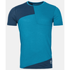 Ortovox koszulka męska 120 Tec T-Shirt niebieska, Rozmiar: S