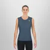 Karpos koszulka damska na grubszych ramiączkach LOMA EVO W SLEEVELESS BLUEFIN, Rozmiar: XS