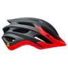 Kask mtb BELL DRIFTER INTEGRATED MIPS matte gloss gray infrared, Kolor: czerwony, Rozmiar: S (52-56 cm)
