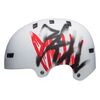 Kask bmx BELL LOCAL maotwy biały Scribble, Kolor: biało-czarny, Rozmiar: M (55-59 cm)