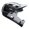 Kask full face BELL SUPER AIR R MIPS SPHERICAL matte czarny biały, Kolor: biały, Rozmiar: S (52-56 cm)