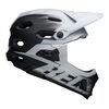 Kask full face BELL SUPER DH MIPS SPHERICAL matte czarny biały, Kolor: biały, Rozmiar: S (52-56 cm)