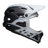 Kask full face BELL SUPER DH MIPS SPHERICAL matte czarny biały, Kolor: biały, Rozmiar: 55-59