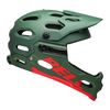 Kask full face BELL SUPER 3R MIPS matte ciemny green infrared, Kolor: zielony, Rozmiar: L (58-62 cm)