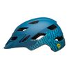 Kask juniorski BELL SIDETRACK INTEGRATED MIPS wavy checks matte niebieski roz. Uniwersalny, Kolor: niebieski, Rozmiar: Uniwersalny (50–57 cm)