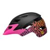 Kask juniorski BELL SIDETRACK INTEGRATED MIPS wavy checks matte różowy roz. Uniwersalny, Kolor: różowy, Rozmiar: Uniwersalny (50–57 cm)