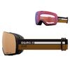 Gogle zimowe GIRO ARTICLE II CAMP TAN CASSETTE (Szyba lustrzana kolorowa VIVID-Carl Zeiss COPPER 19-42% S2 + Szyba lustrzana kolorowa VIVID-Carl Zeiss INFRARED 50% S1)
