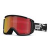Gogle zimowe GIRO REVOLT czarny & biały STAINED (Szyba lustrzana kolorowa VIVID-Carl Zeiss VIVID  EMBER 19-42% S2)