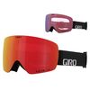Gogle zimowe GIRO CONTOUR RS czarny WORDMARK (Szyba lustrzana kolorowa VIVID-Carl Zeiss EMBER 19-42% S2 + Szyba lustrzana kolorowa VIVID-Carl Zeiss INFRARED 58% S1)