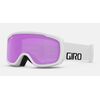Gogle zimowe GIRO CRUZ biały WORDMARK (Szyba lustrzana kolorowa AMBER różowy 19-42% S2)