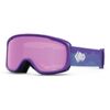 Gogle zimowe juniorskie GIRO BUSTER PURPLE LINTICULAR (Szyba lustrzana kolorowa AMBER różowy 19-42% S2)